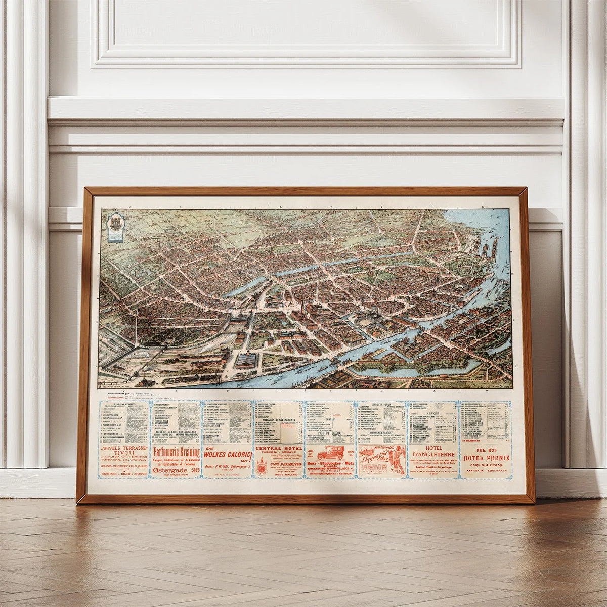 København 1909 - Monumentalplan - Plakat – billede 2