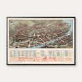 København 1909 - Monumentalplan - Plakat – billede 1