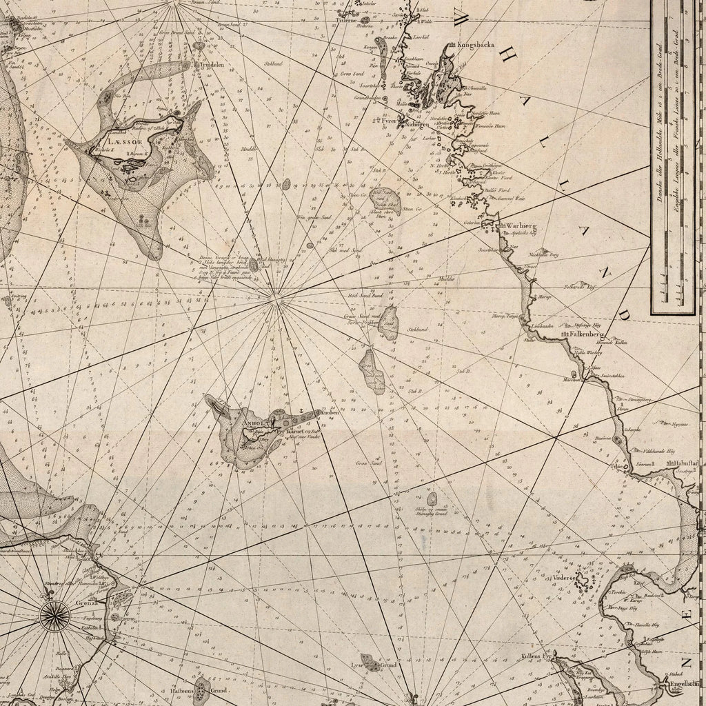 Kattegat 1790 - Søkort – billede 4