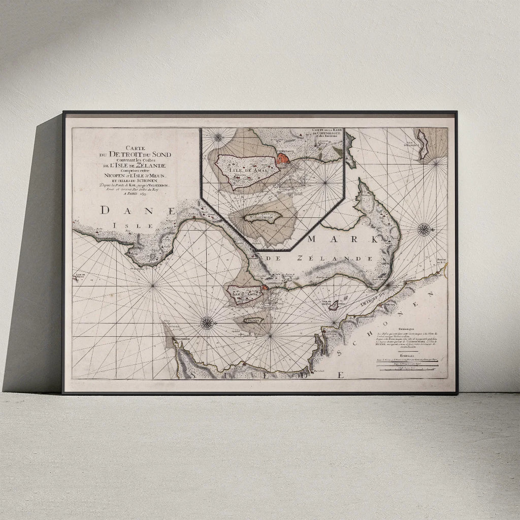 Øresund 1693 - Kyst & Søkort – billede 3