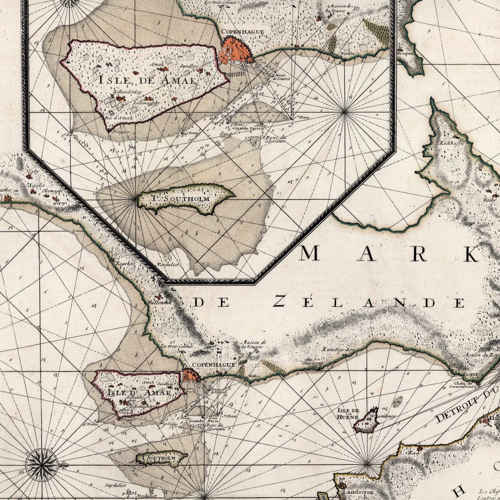 Øresund 1693 - Kyst & Søkort – billede 4