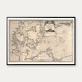 Bælter & Østersø 1808 - Dansk Søkort – billede 1