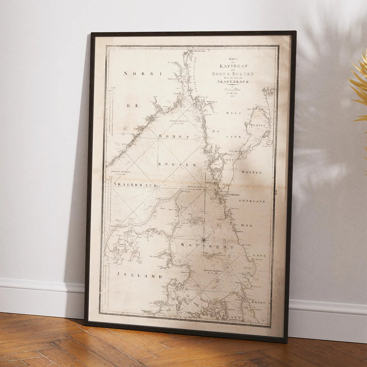 Kattegat 1806 - Søkort – billede 2