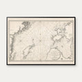 Baltikum 1815 - Fransk Marine - Søkort – billede 1