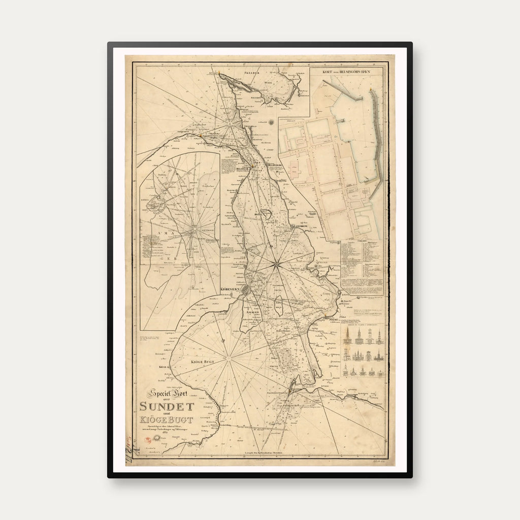 Sundet 1832 - Specielt Kort – billede 1