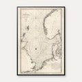 Nordsøen 1797 - Kartografisk Kort – billede 1