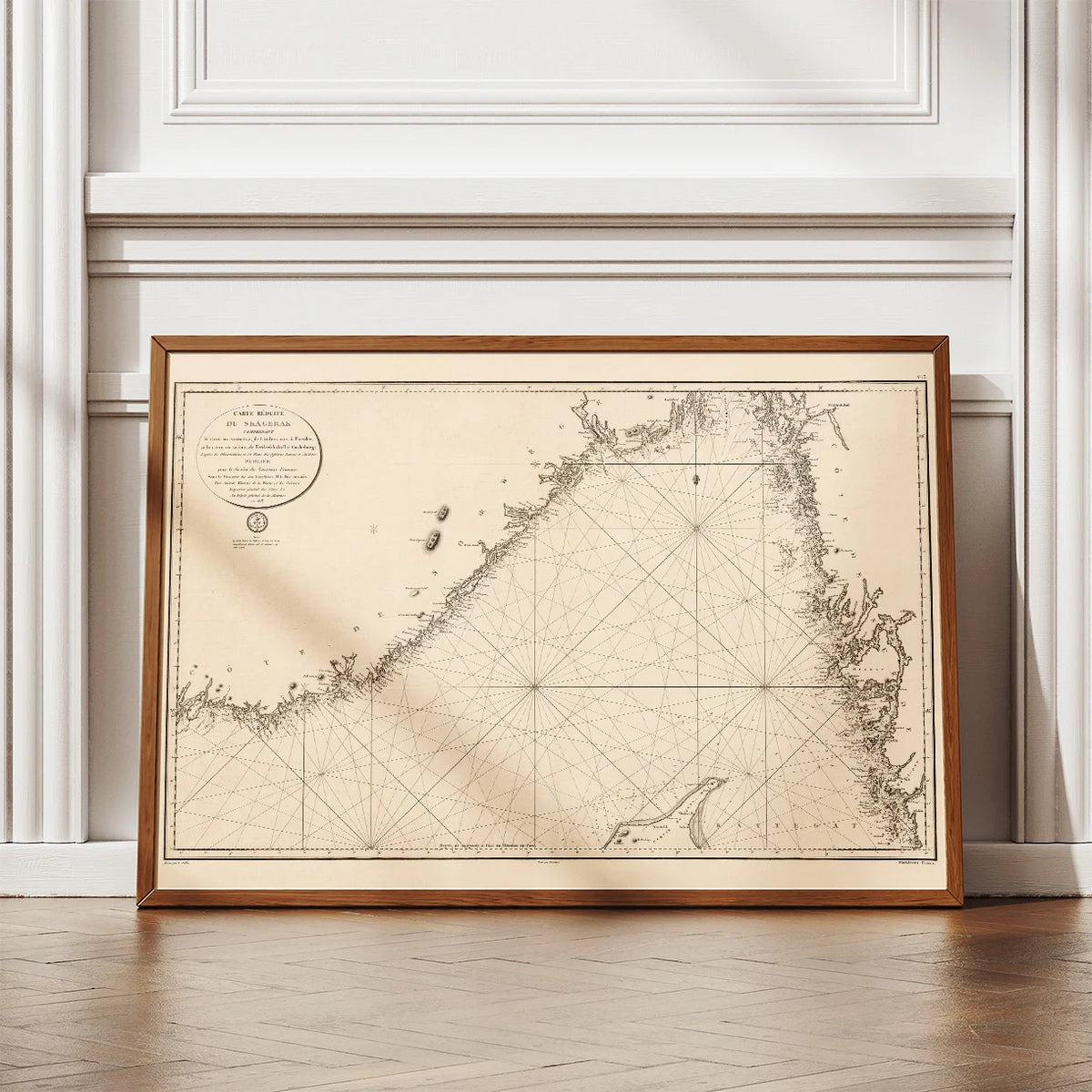 Skagerrak 1813 - Søkort – billede 2