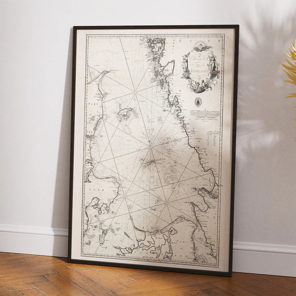 Kattegat 1812 - Dansk Søkort – billede 2