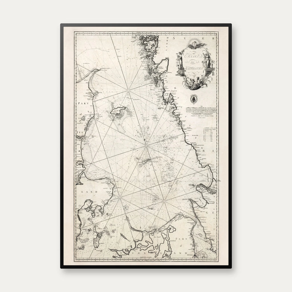 Kattegat 1812 - Dansk Søkort – billede 1