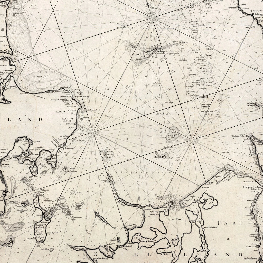 Kattegat 1812 - Dansk Søkort – billede 4