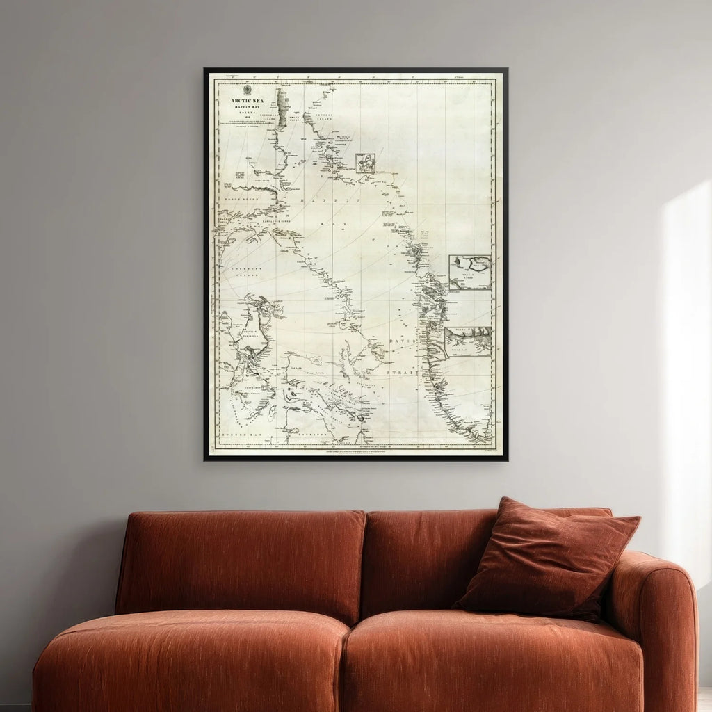 Arctic Sea 1853 - Baffin Bugt - 50×65 cm – billede 2