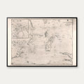 Bælterne 1853 - Engelsk Søkort – billede 1