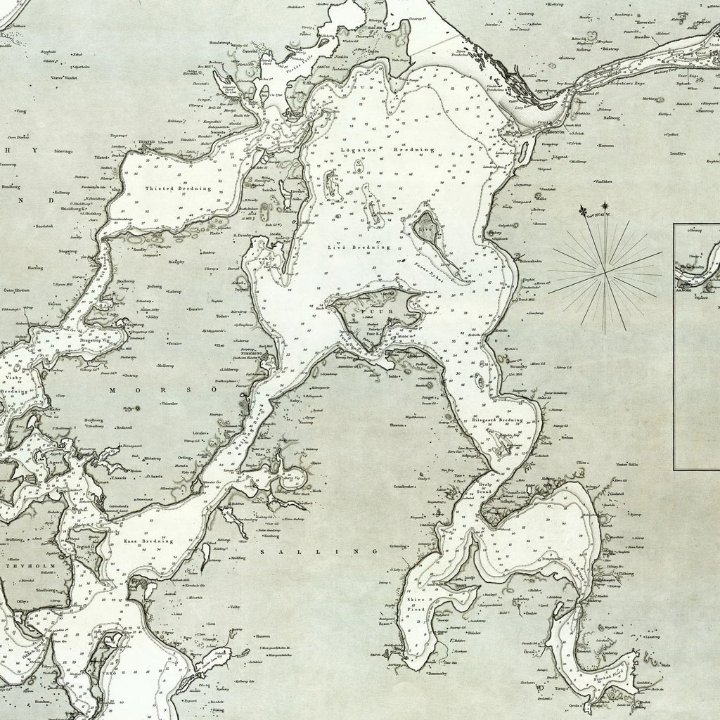 Limfjorden 1855 - Søkort – billede 4