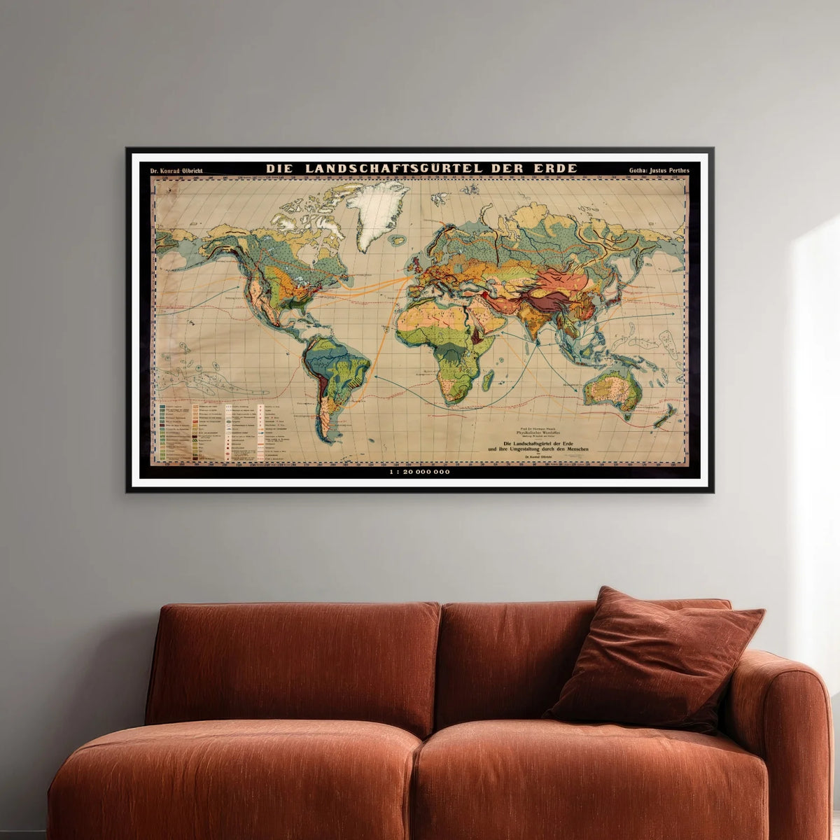 Jordens Landskabsbælter - Plakat - 100×59 cm – billede 2