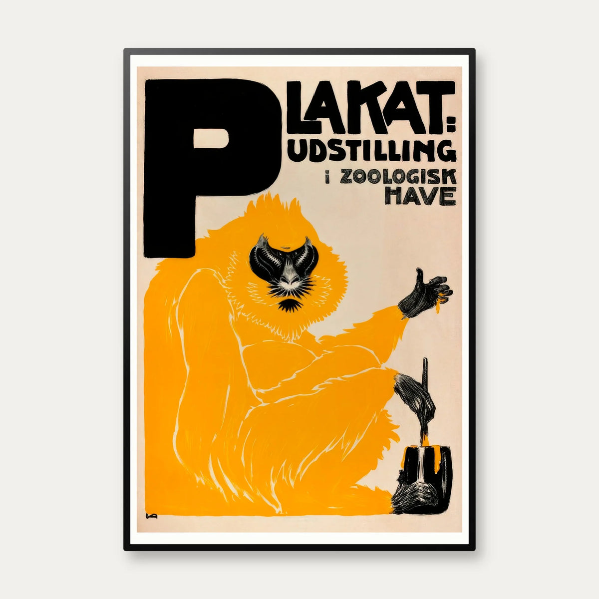 Zoologisk Have 1907 - Plakatudstilling – billede 1