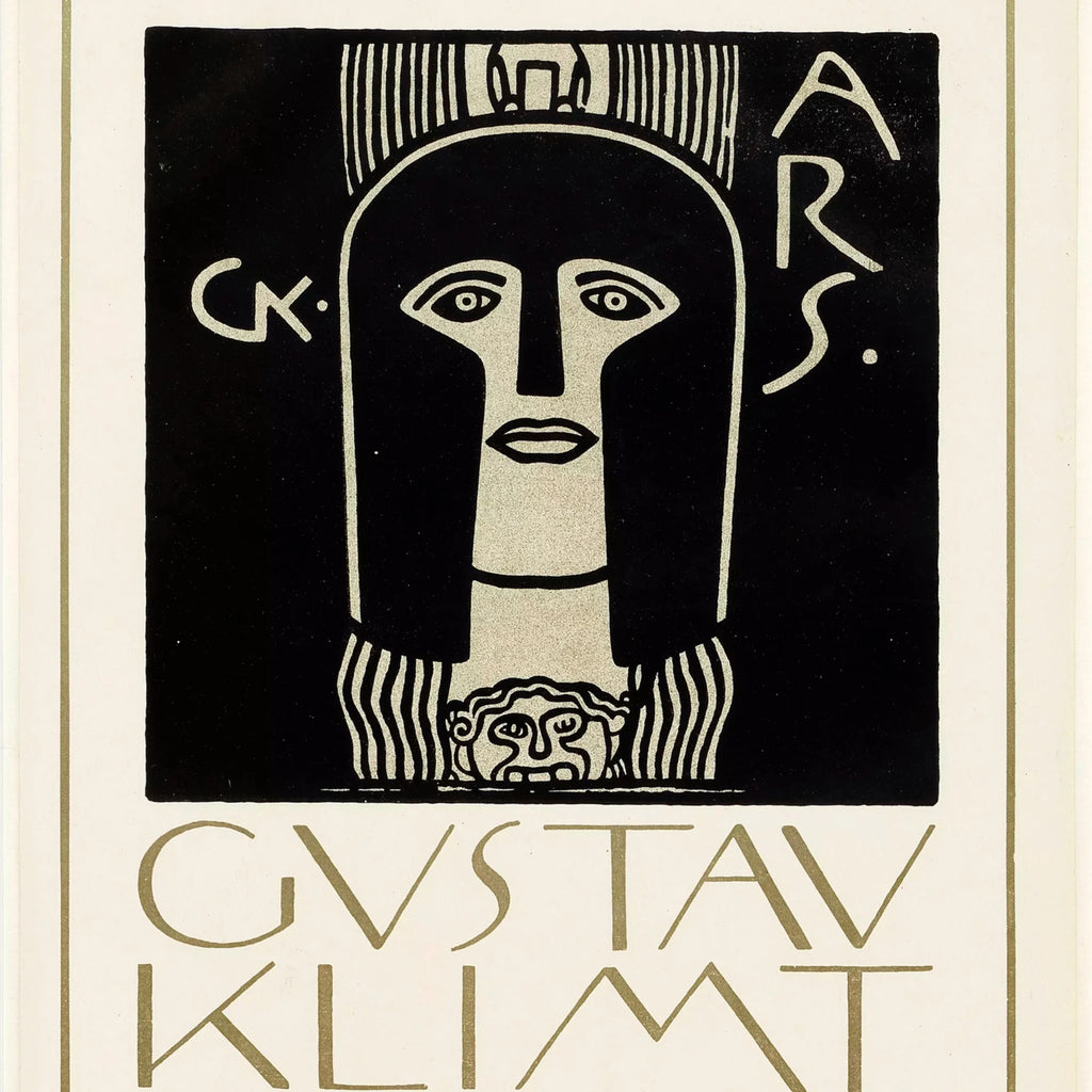 Secession 18 - Gustav Klimt Plakat - 40×100 cm – billede 4