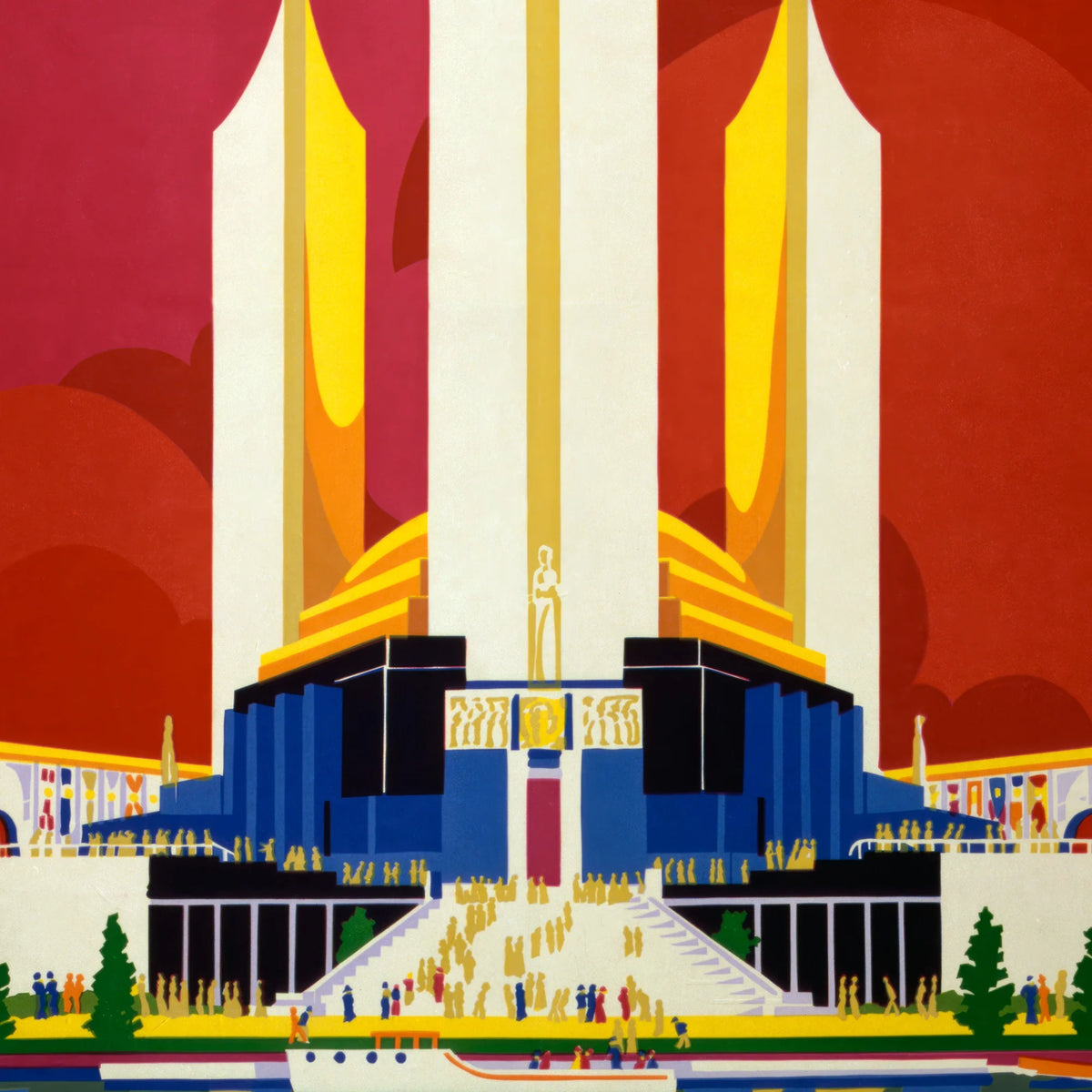 Chicago's World Fair 1933 - Plakat – billede 4