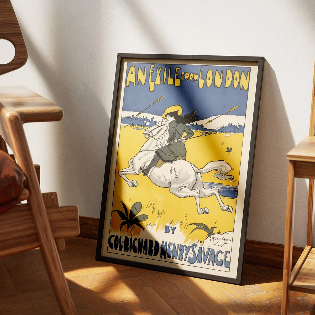 London Exile 1910 -  Teaterplakat – billede 3