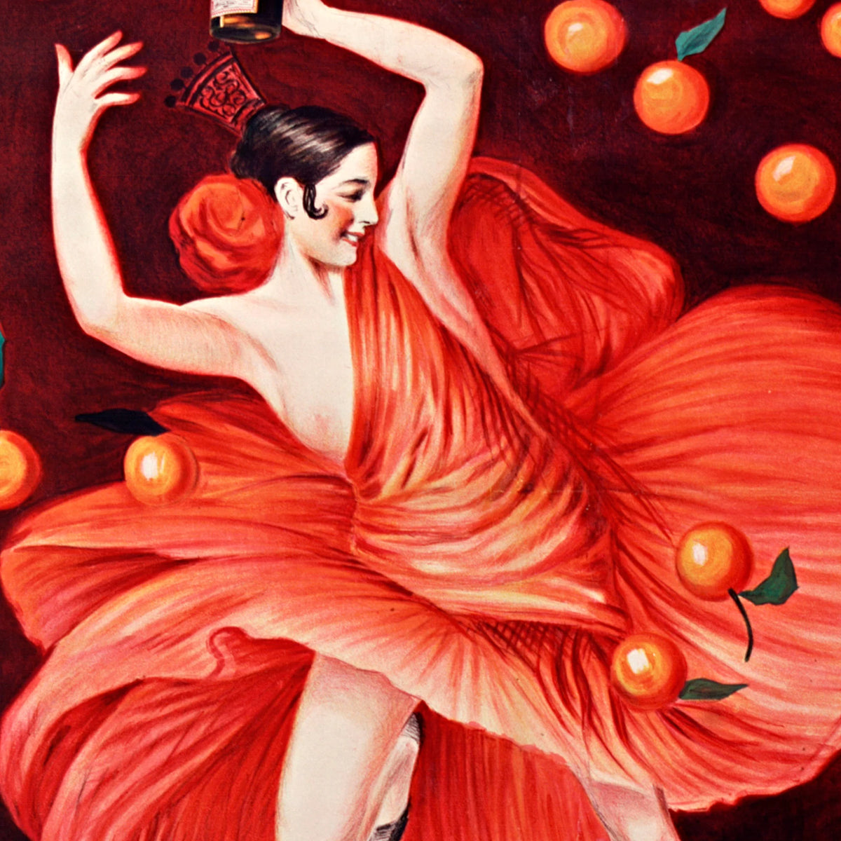 Curaçao Champagne 1921 - Reklameplakat – billede 4