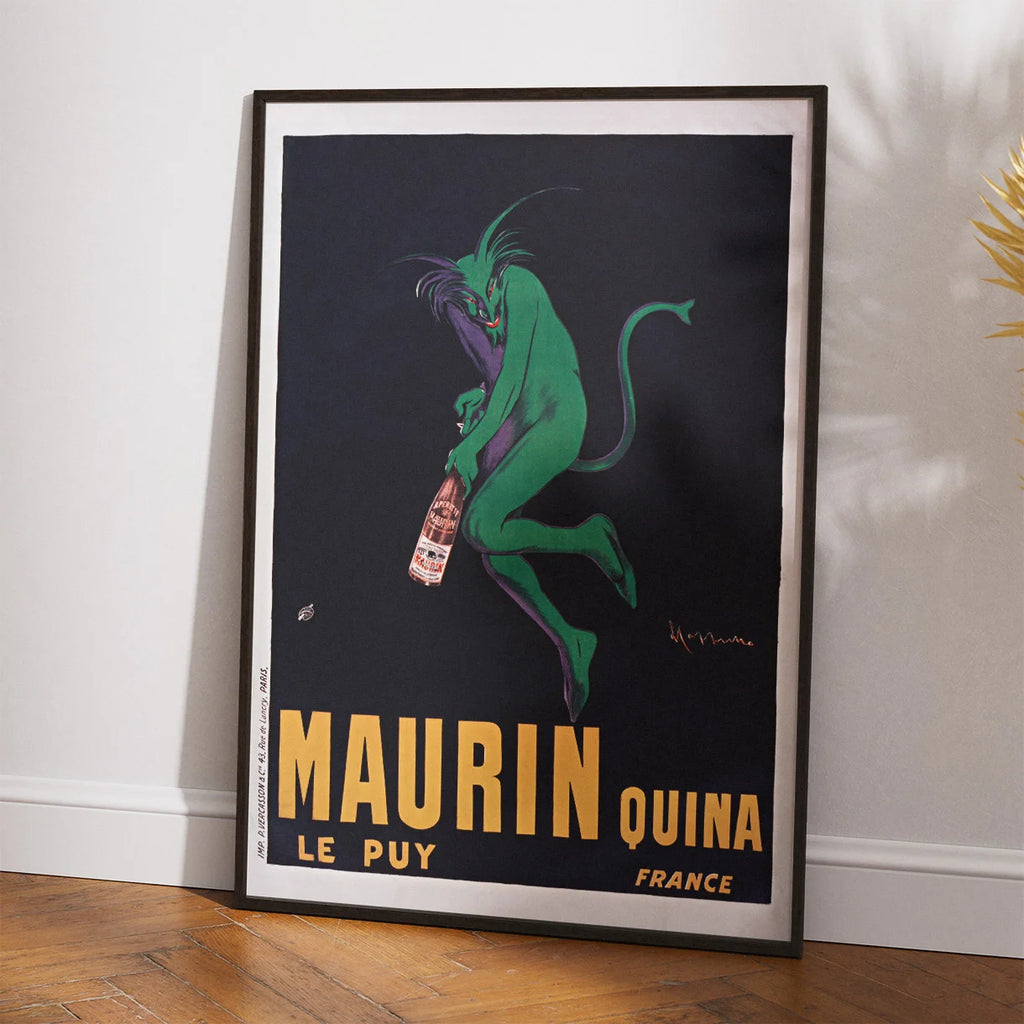 Maurin Quina 1907 - Reklameplakat – billede 2