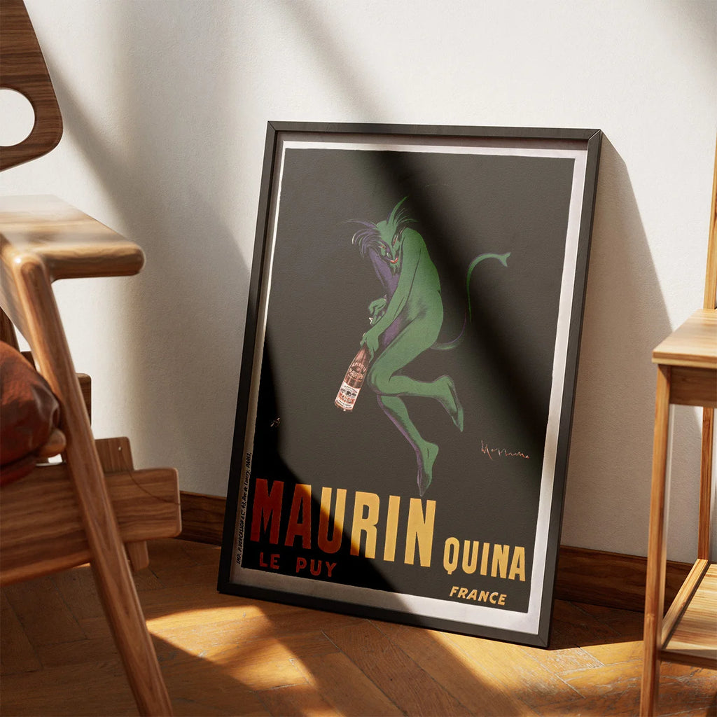 Maurin Quina 1907 - Reklameplakat – billede 3