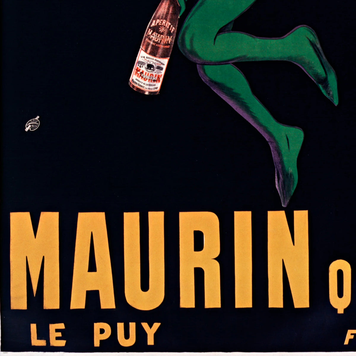 Maurin Quina 1907 - Reklameplakat – billede 4
