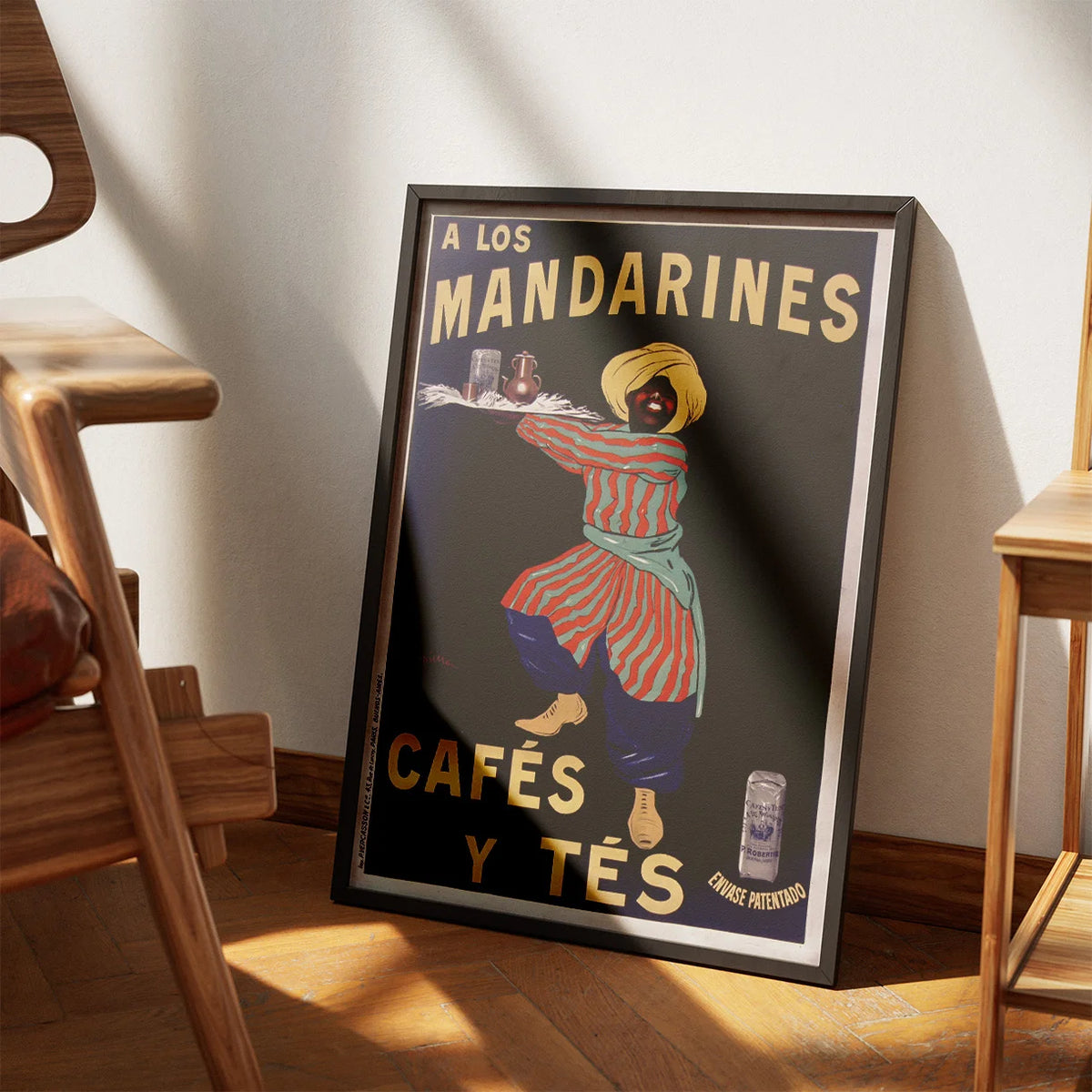 Mandarines 1908 - Kaffereklame - Plakat – billede 3