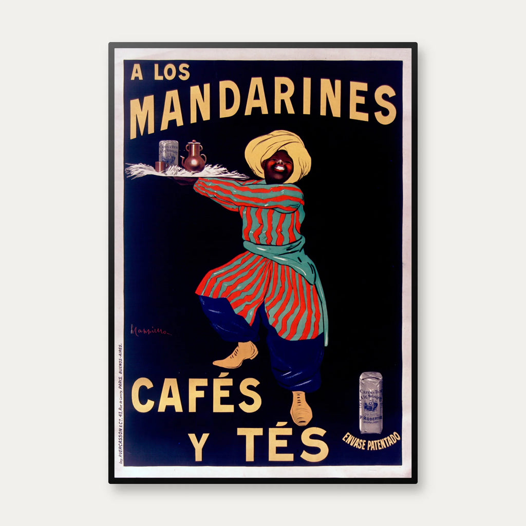 Mandarines 1908 - Kaffereklame - Plakat – billede 1