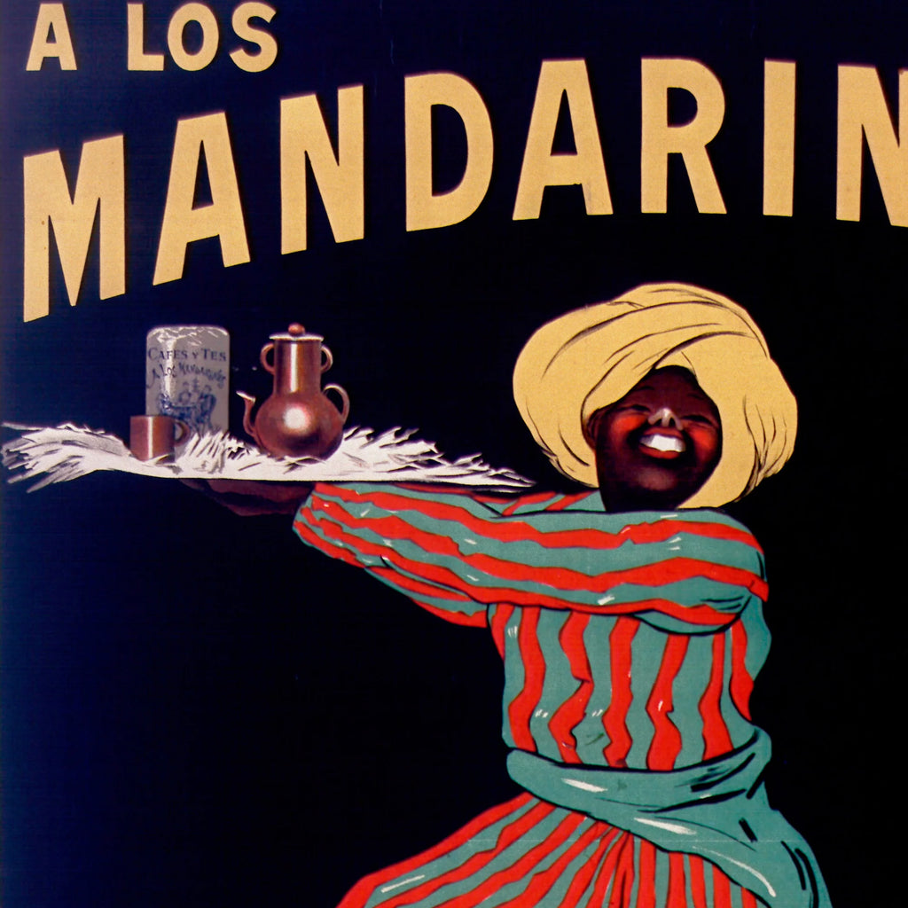 Mandarines 1908 - Kaffereklame - Plakat – billede 4