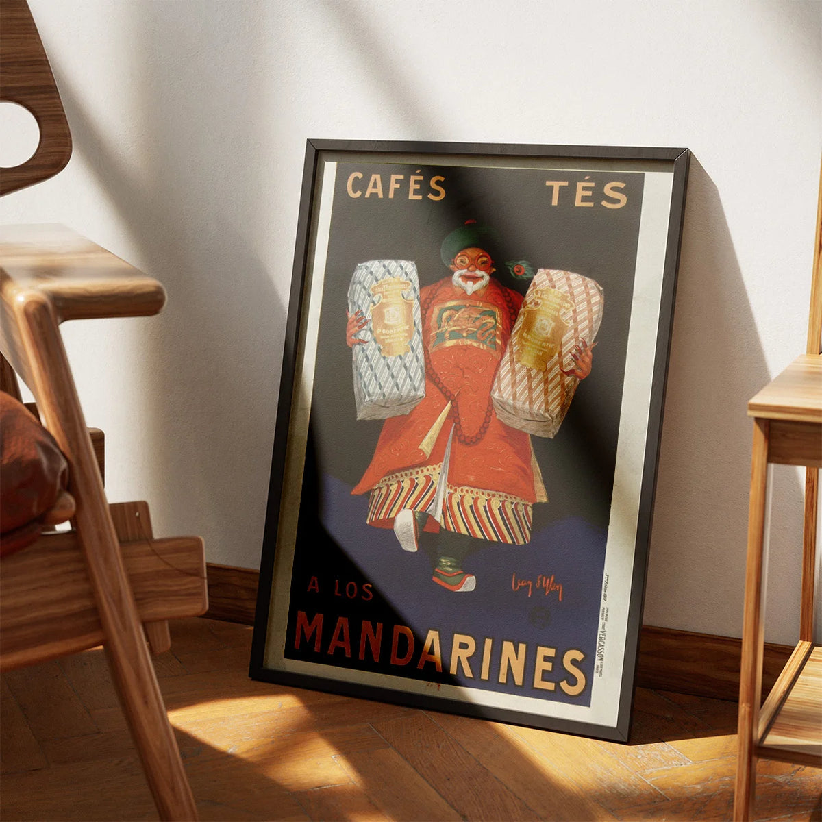 Mandarines 1927 - Kaffereklame - Plakat – billede 3