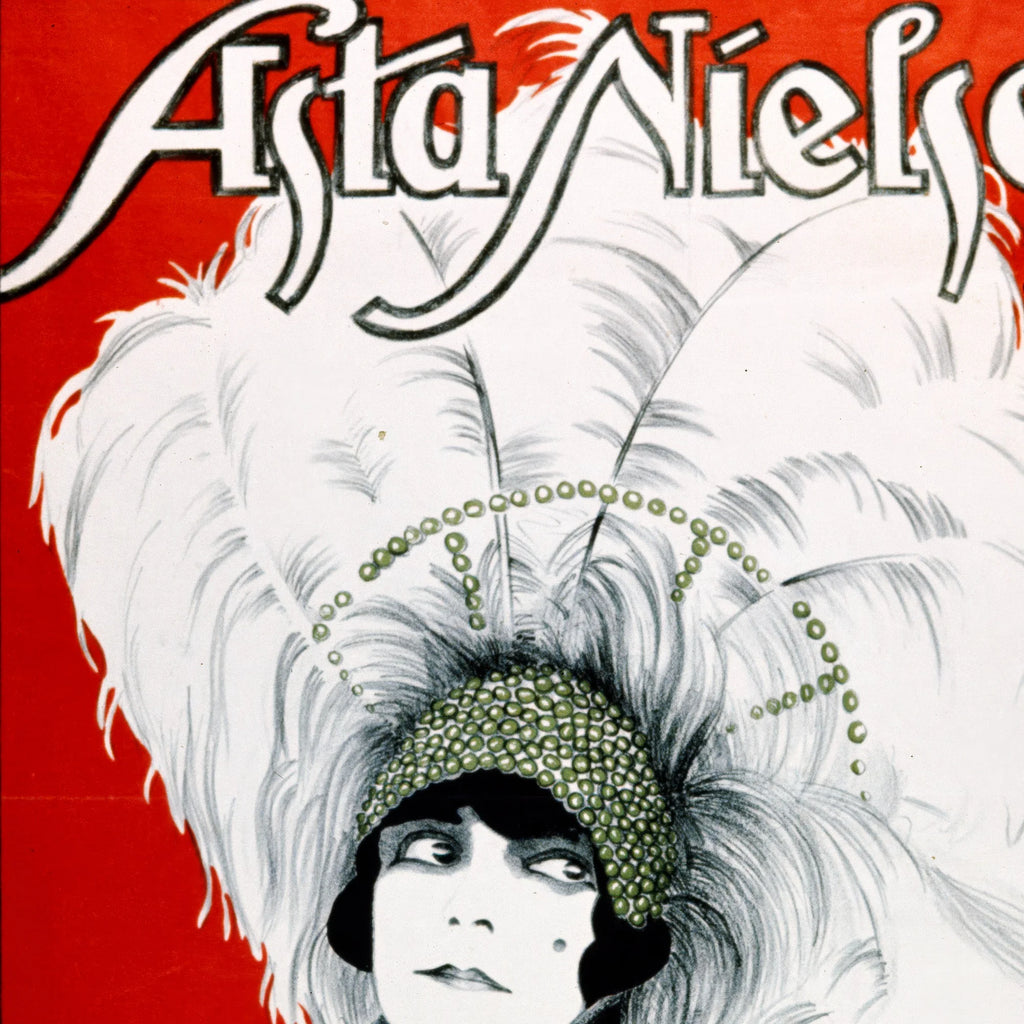 Afgrunden 1922 - Asta Nielsen filmplakat – billede 4