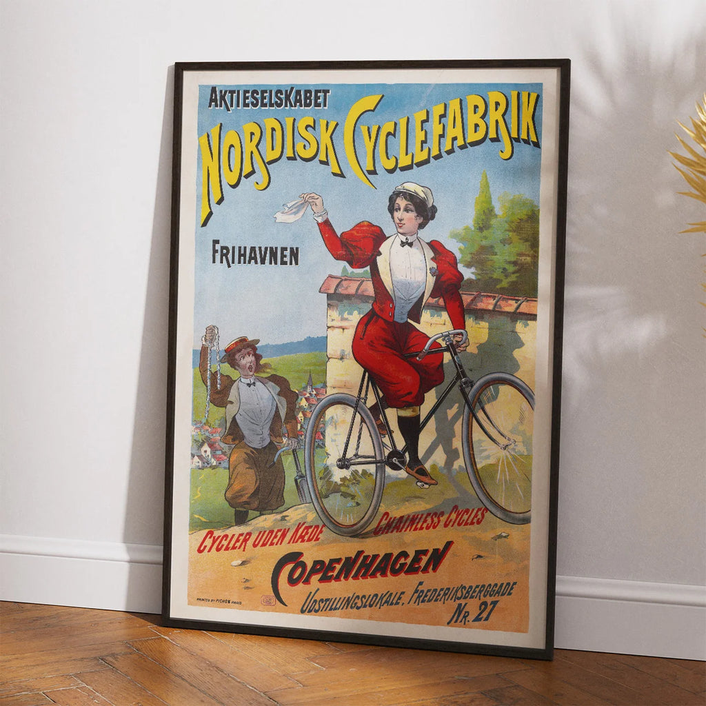 Nordisk Cykelfabrik 1899 - Plakat – billede 2