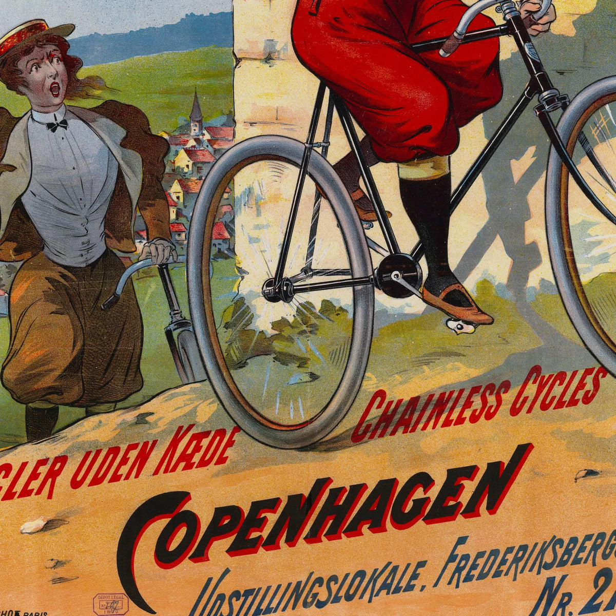 Nordisk Cykelfabrik 1899 - Plakat – billede 4