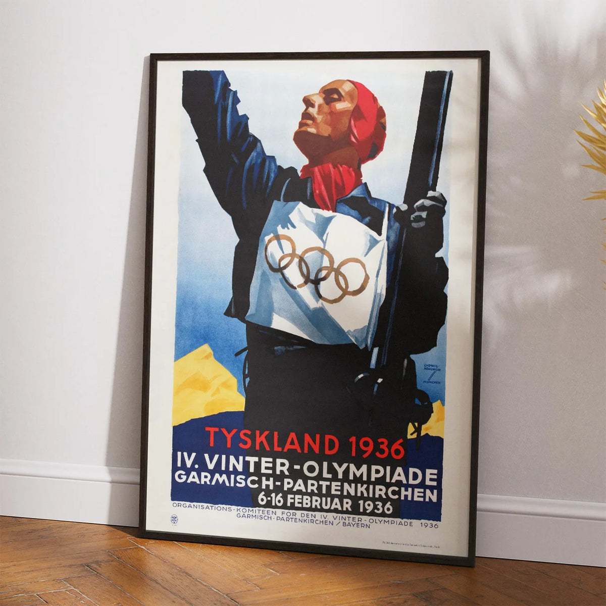 Tyskland 1936 - Olympiade Plakat – billede 2