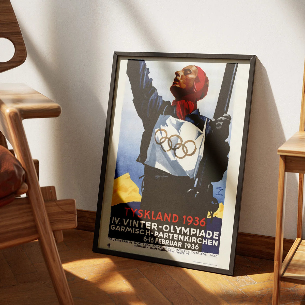 Tyskland 1936 - Olympiade Plakat – billede 3