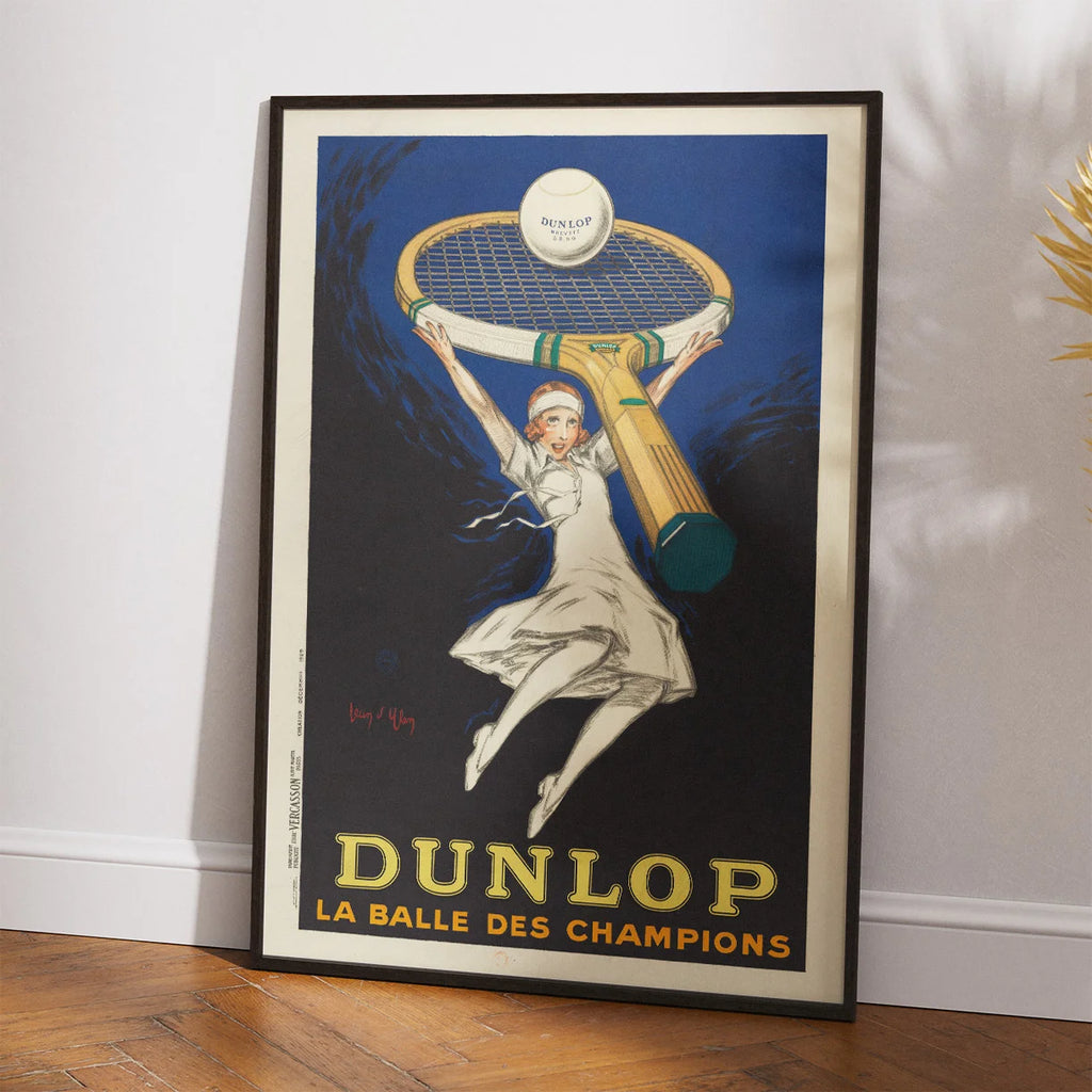 Dunlop 1929 - Tennis Plakat – billede 2
