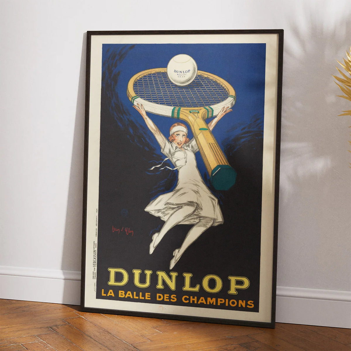 Dunlop 1929 - Tennis Plakat – billede 2
