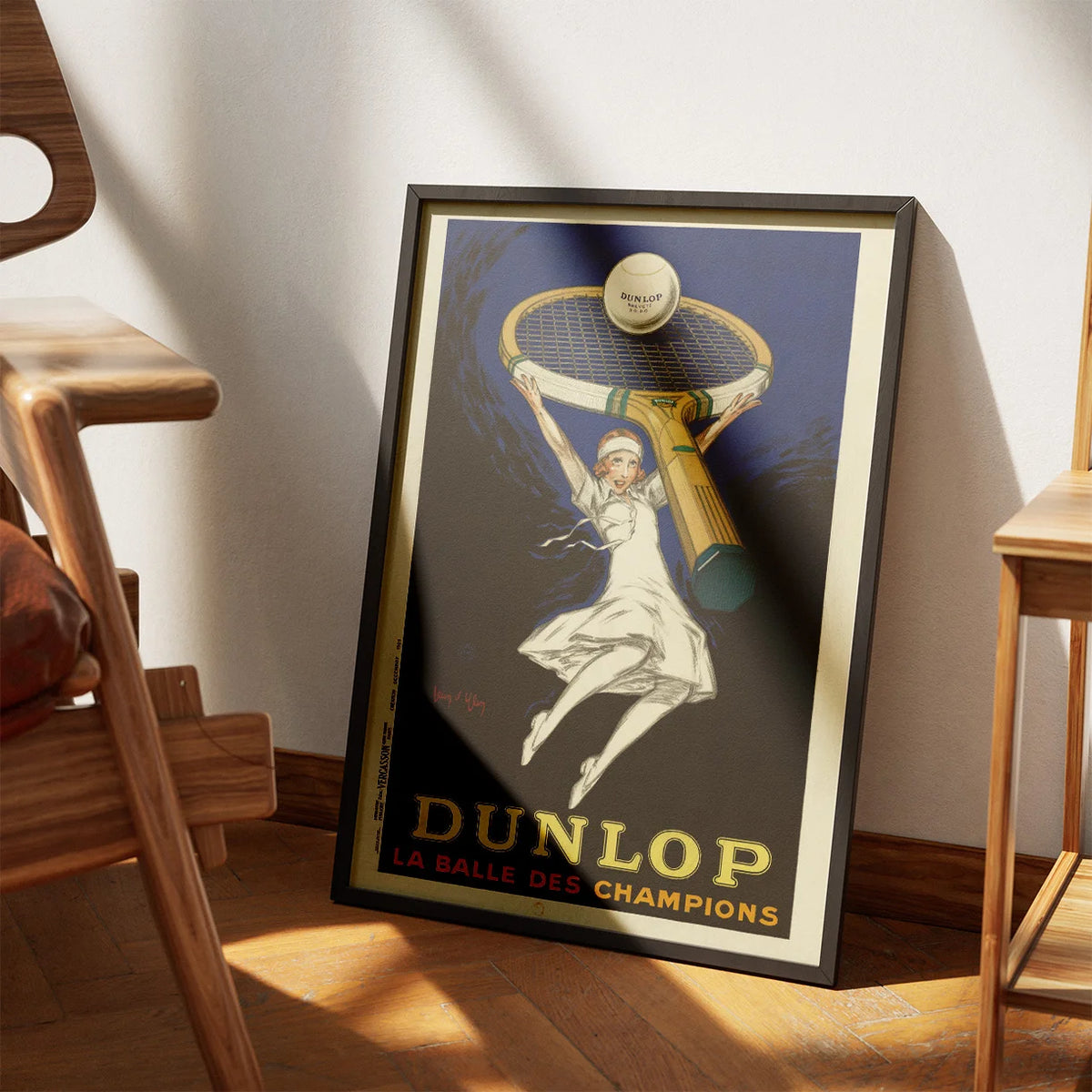 Dunlop 1929 - Tennis Plakat – billede 3
