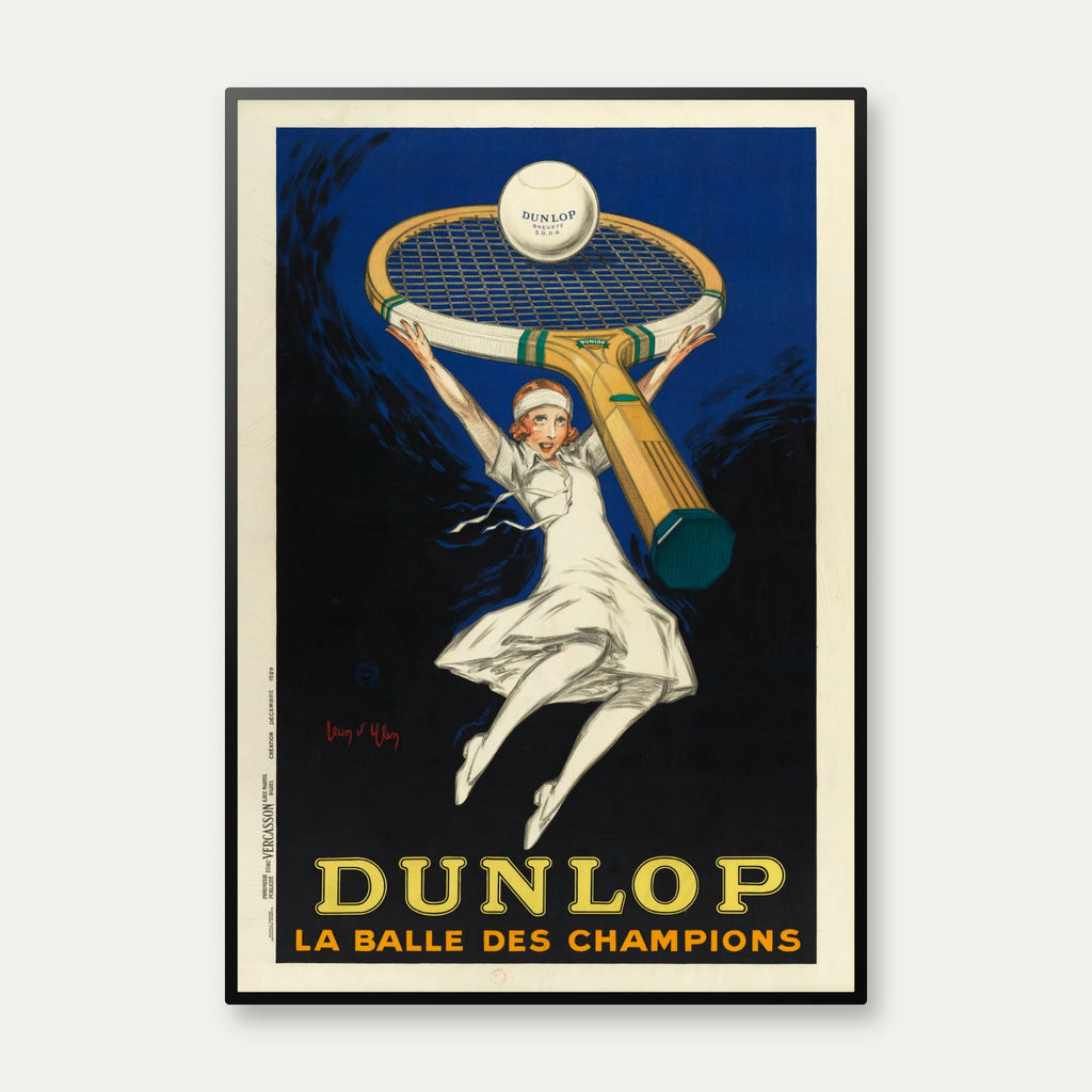 Dunlop 1929 - Tennis Plakat – billede 1