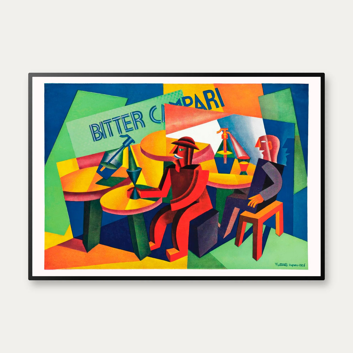 Campari 1926 - Reklameplakat – billede 1