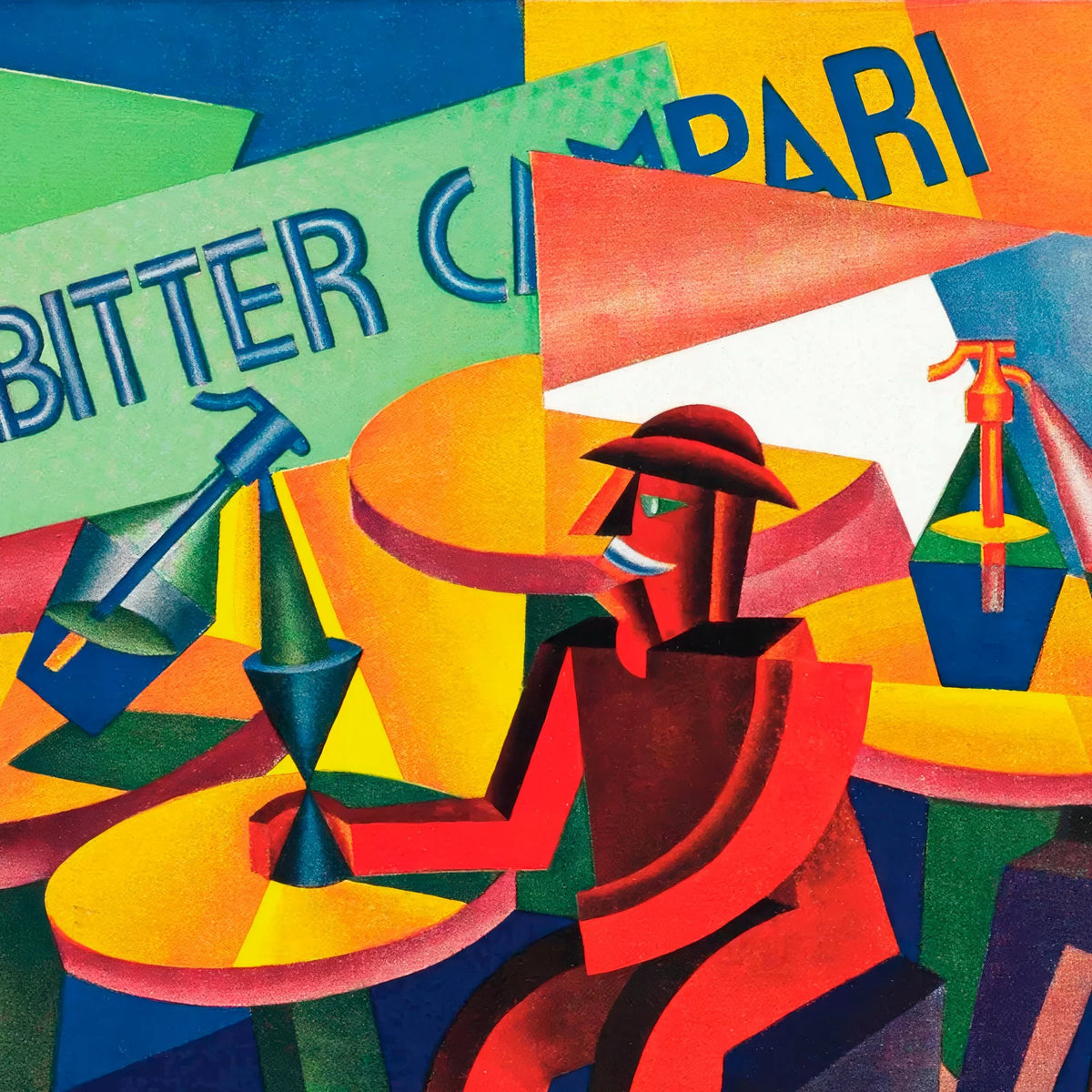 Campari 1926 - Reklameplakat – billede 4
