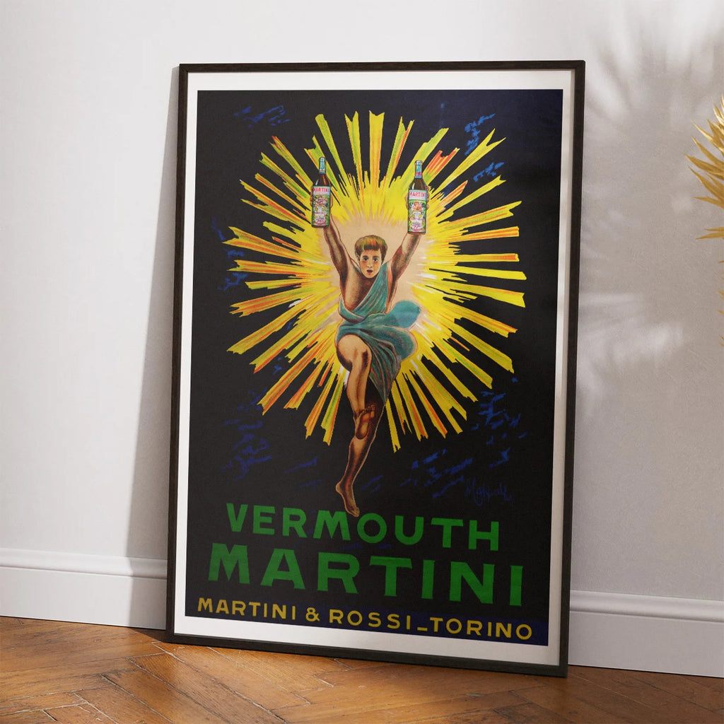 Vermouth Martini 1920 - Reklameplakat – billede 2
