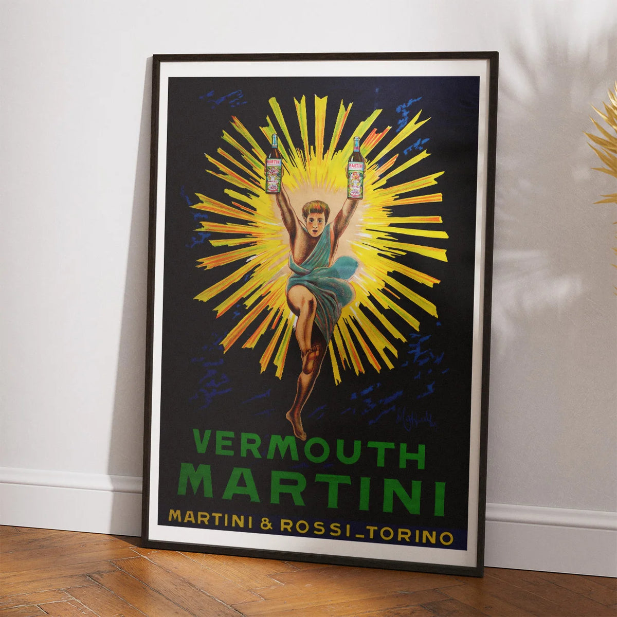 Vermouth Martini 1920 - Reklameplakat – billede 2
