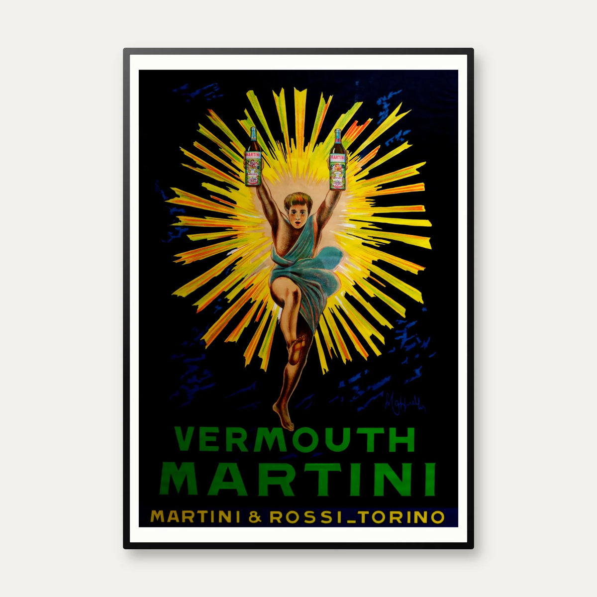Vermouth Martini 1920 - Reklameplakat – billede 1