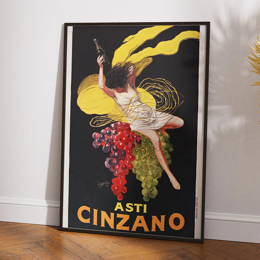 Asti Cinzano I 1921 - Reklameplakat – billede 2