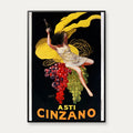 Asti Cinzano I 1921 - Reklameplakat – billede 1