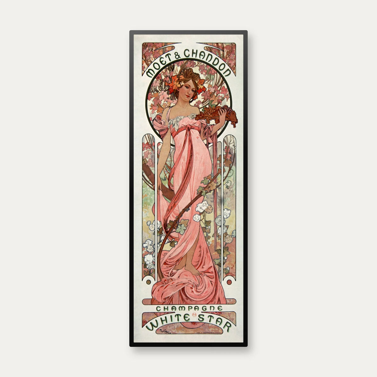 White Star 1899 - Moët & Chandon Plakat - 40×107 cm – billede 1