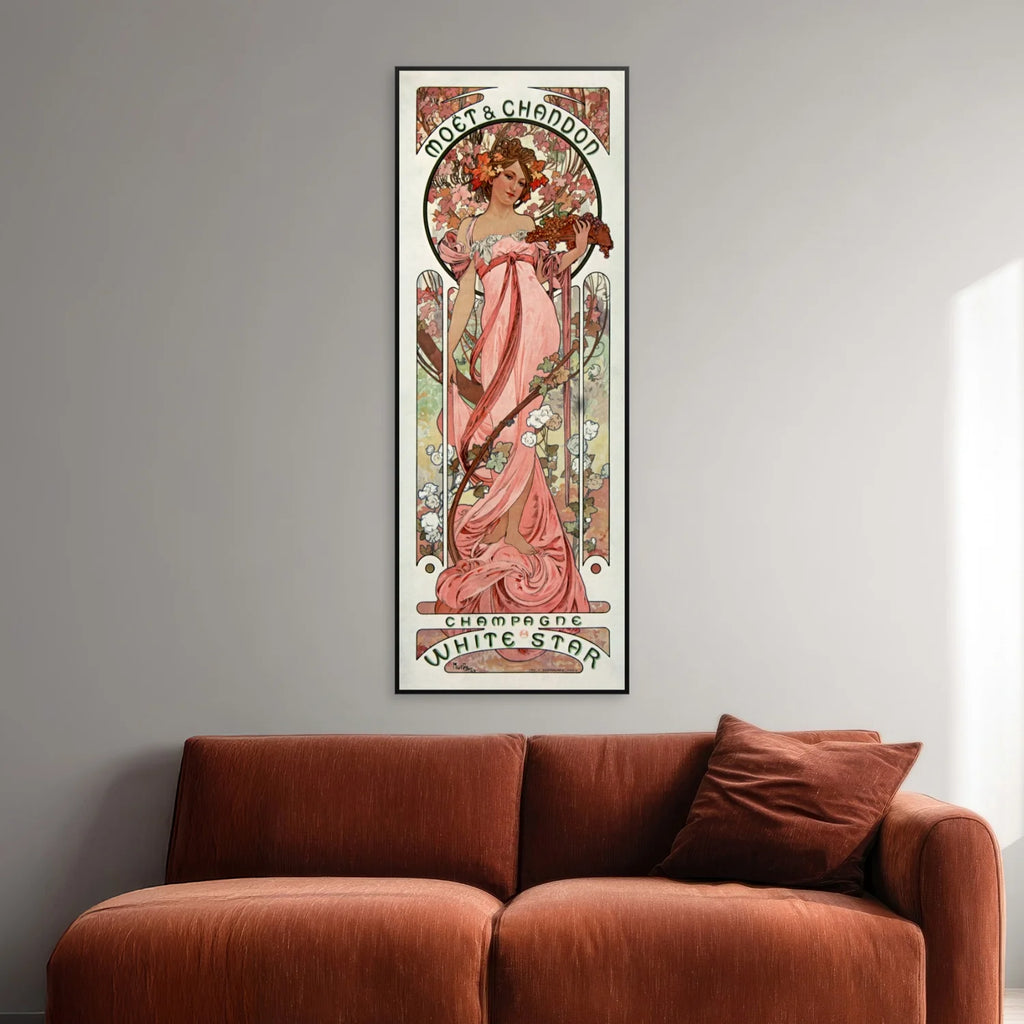 White Star 1899 - Moët & Chandon Plakat - 40×107 cm – billede 2