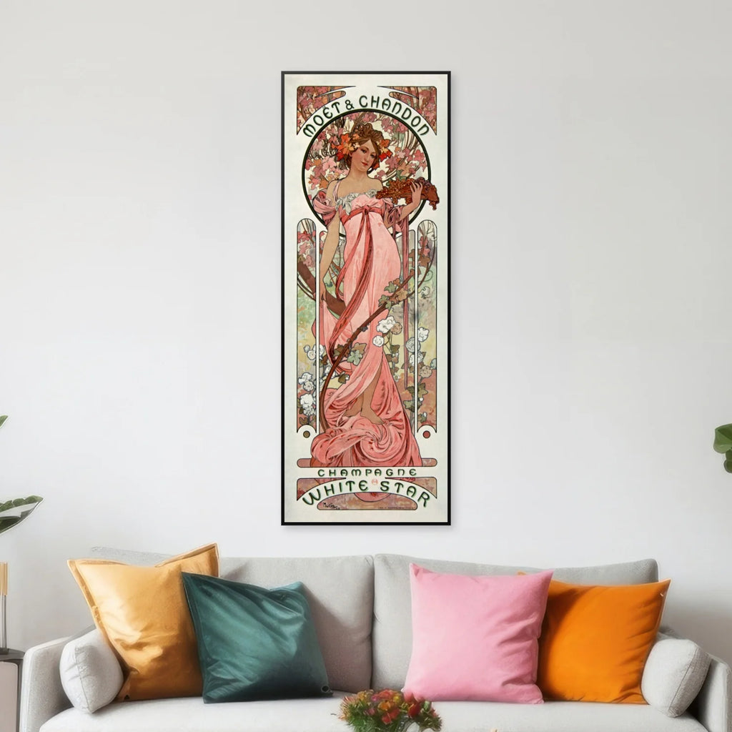 White Star 1899 - Moët & Chandon Plakat - 40×107 cm – billede 3