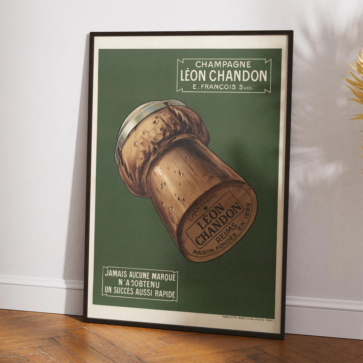 Champagne 1909 - Plakat – billede 2